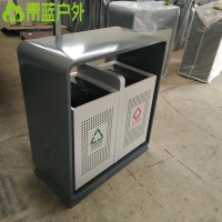 别墅垃圾桶物美价廉 青蓝定制培训室果皮箱