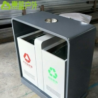 宴会厅垃圾桶系列 青蓝畅销社区果皮箱