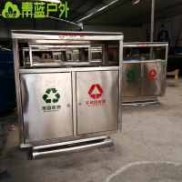 纪念馆垃圾桶系列 青蓝直销电玩城果皮箱