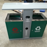 加油站垃圾桶品质保障 青蓝厂家热销培训室果皮箱