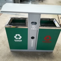 酒馆果皮箱美观耐用 青蓝自助餐厅垃圾桶系列