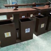 服务区垃圾桶新款上市 青蓝小区分类垃圾桶