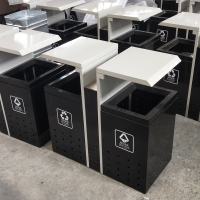 城镇垃圾桶系列 青蓝厂家定制物业果皮箱