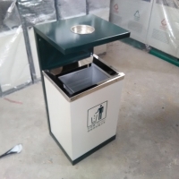 产业园果皮箱系列 青蓝定制镀锌板果皮箱