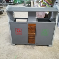 自助餐厅垃圾桶系列 青蓝会展中心果皮箱