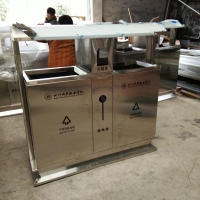 游泳馆垃圾桶防腐 青蓝银行果皮箱量大从优