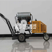 手推式路面开槽机 路面开槽机价格