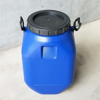 供应求购50L蓝色塑料方桶50kg化工专用桶