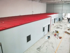 厂家直供工地临建低价双层岩棉防火活动房图3