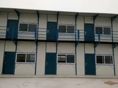 北京昌平工地专用新型环保临建活动房彩钢房围挡钢结构图2