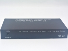 千兆4光2电全千兆光纤收发器，汇聚型4光2电图2