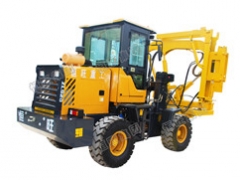 厂家常年销售 公路护栏液压打桩机 钢护栏打桩机图2