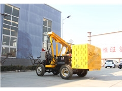 小四轮护栏打桩机 公路拔桩打孔一体机图2