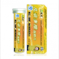 儿童多维泡腾片贴牌加工 代加工 山东厂家 恒康