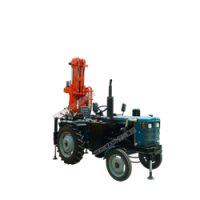 恒旺拖拉机气动水井钻机 拖拉机配套钻井机