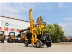 供应高速公路护栏打桩机  小型打桩机 波形护栏打桩机图2