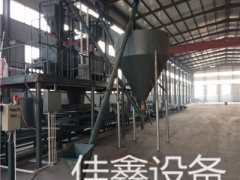 TC复合保温板设备河北投产成功图2