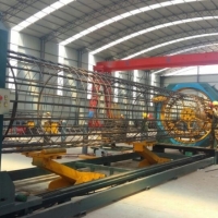 济宁瑞科2米数控钢筋笼滚焊机的结构