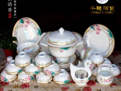 56头餐具套装陶瓷 锦盒装餐具套装陶瓷图2