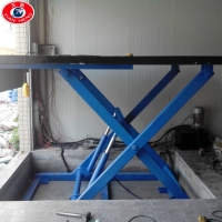 厂家支持定做剪叉式升降机简易升降货梯固定式液压升降平台