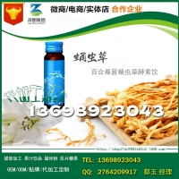 杭州微商百合桑葚蛹虫草酵素饮品OEM生产企业