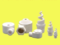 鑫悦XYCO-AX陶瓷涡流喷嘴_涡旋喷头_蜗牛喷咀_蜗壳水嘴图2