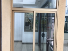 生产厂家供应：工程用铝合金推拉门窗型材及成品制作图1