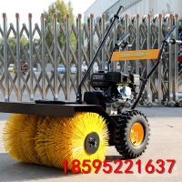 滚刷式扫雪机改装|园林推雪机|清雪设备厂家