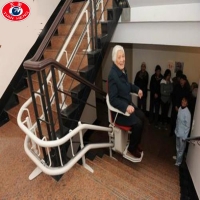 定做残疾人升降机无障碍升降平台居民楼公共场合用楼梯升降机