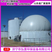 广东广州​双膜气柜-沼气储气贮存设备厂家选购膜材和价格