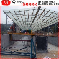 南宁​简易堆肥翻抛机视频-新建猪场整改达标翻堆机改造设计图