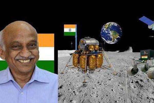 资料图片：印度“月船2号”登月想象图。（图片来源于网络）