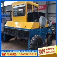 四轮行走式翻堆机高度+宽度及功率介绍