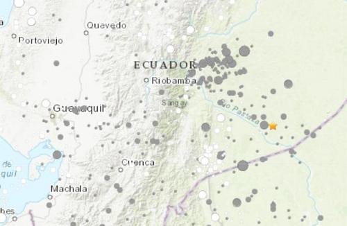 厄瓜多尔边境地区发生7.5级地震暂无伤亡报告