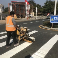 深圳马路划线施工_深圳道路改造施工_深圳热熔划线施工厂家