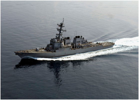 8个月来第5次！美国两军舰被曝25日穿越台湾海峡