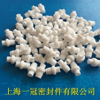聚四氟乙烯异型螺栓 PTFE定制螺丝 铁氟龙螺纹塞子