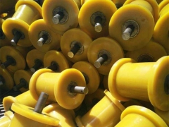 四川矿用地滚轮|云南聚氨酯地滚轮|贵州尼龙地滚轮图1