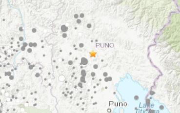 秘鲁发生里氏7.1级地震震源深度258千米