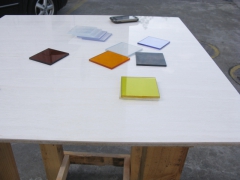 防静电亚克力板颜色板(黄/茶/黑/红/蓝色透明板图2