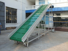 皮带输送机，齿边皮带机，挡板皮带线图3
