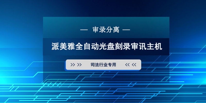 派美雅全自动光盘刻录审讯主机 派美雅全自动光盘刻录审讯主机