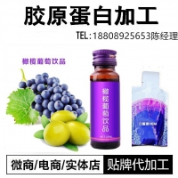 30ML50ML红石榴胶原蛋白饮品OEM代工委托企业