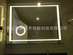 制智能蓝牙浴室镜音乐智能灯镜浴室防雾镜可调光防雾镜图3
