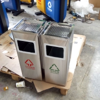 厂家直营咸阳市不锈钢垃圾桶 分类垃圾桶 户外垃圾桶 垃圾桶