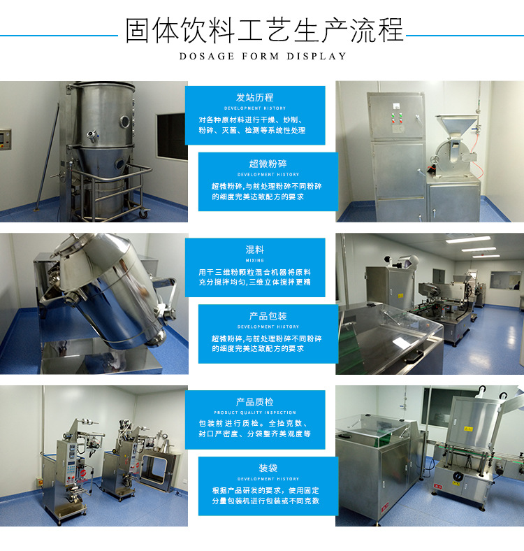 固体饮料工艺流程