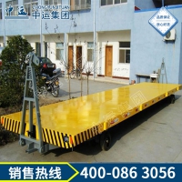 供应50吨重型牵引平板拖车 50吨重型牵引平板拖车特点