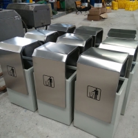 厂家直营枣庄市市不锈钢垃圾桶 分类垃圾桶 户外垃圾桶 垃圾桶