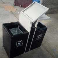供应邛崃市市政垃圾桶、城市垃圾箱、小区果皮箱