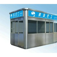站在客户的角度制造不锈钢岗亭